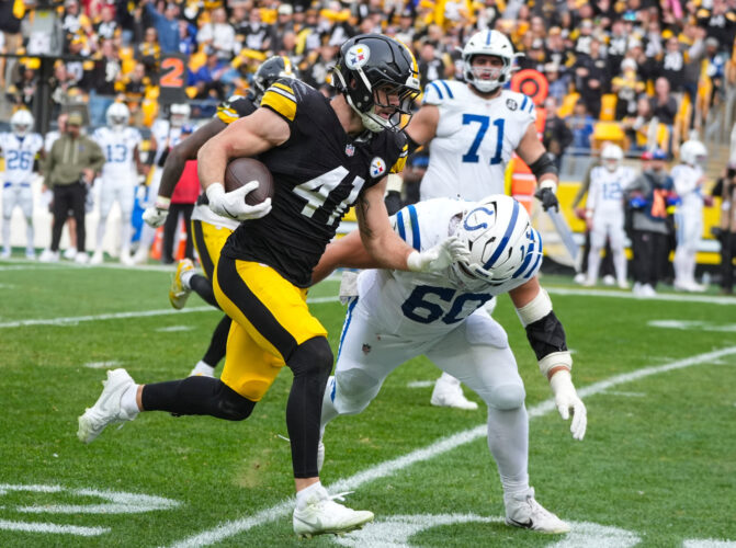 Steelers force six turnovers in 27
